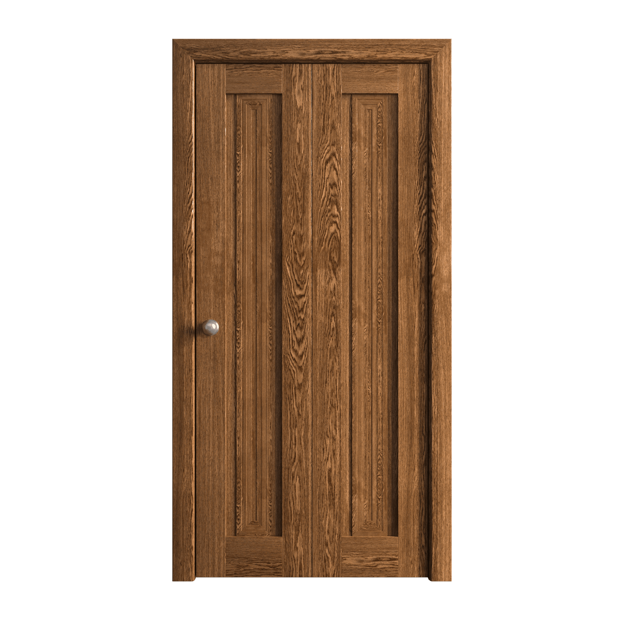 Sliding Closet Bi-fold Doors 36 x 96 inches | Ego 5006 Cognac Oak ...