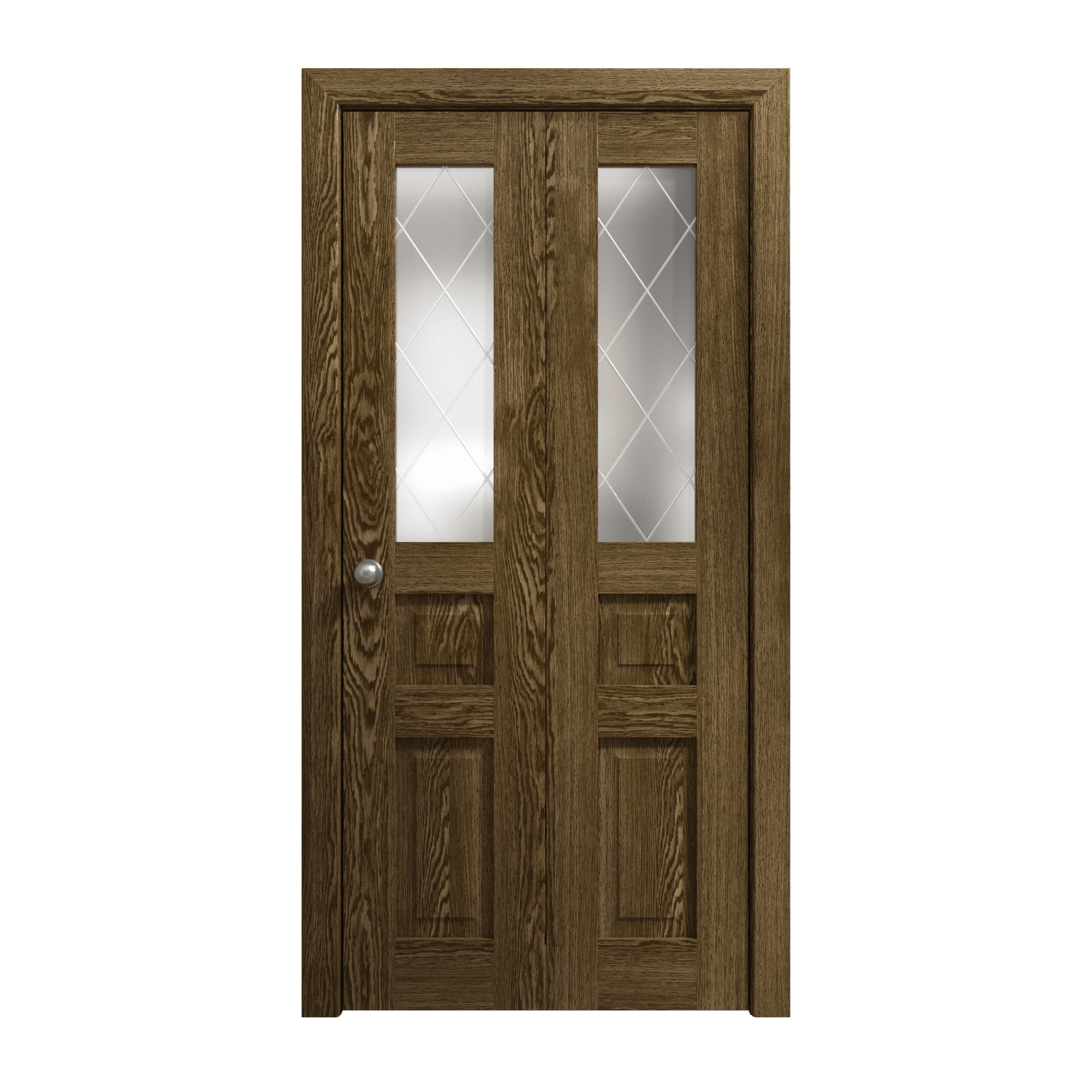 Sliding Closet Bi-fold Doors 36 x 96 inches | Ego 5011 Marble Oak ...