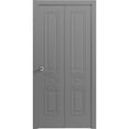 thumbnail image 1 of Sliding Closet Bi-fold Doors 48 x 84 inches | Mela 7001 Painted Grey | Sturdy Tracks Moldings Trims Hardware Set | Wood Solid Bedroom Wardrobe Doors, 1 of 5