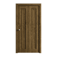 thumbnail image 1 of Sliding Closet Bi-fold Doors 56 x 84 inches | Ego 5006 Marble Oak | Sturdy Tracks Moldings Trims Hardware Set | Wood Solid Bedroom Wardrobe Doors, 1 of 4