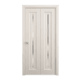 thumbnail image 1 of Sliding Closet Bi-fold Doors 56 x 84 inches | Ego 5014 Painted White Oak | Sturdy Tracks Moldings Trims Hardware Set | Wood Solid Bedroom Wardrobe Doors, 1 of 4
