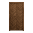 thumbnail image 1 of Sliding Closet Bi-fold Doors 84 x 96 inches | Ego 5005 Cognac Oak | Sturdy Tracks Moldings Trims Hardware Set | Wood Solid Bedroom Wardrobe Doors, 1 of 3