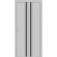thumbnail image 1 of Sliding Closet Bi-fold Doors | Planum 0011 Matte Grey, 1 of 5
