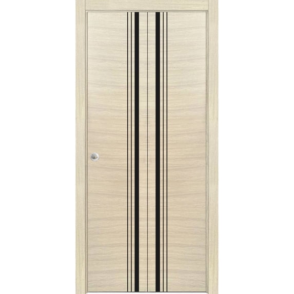 Sliding Closet Bi-fold Doors | Planum 0011 Natural Veneer