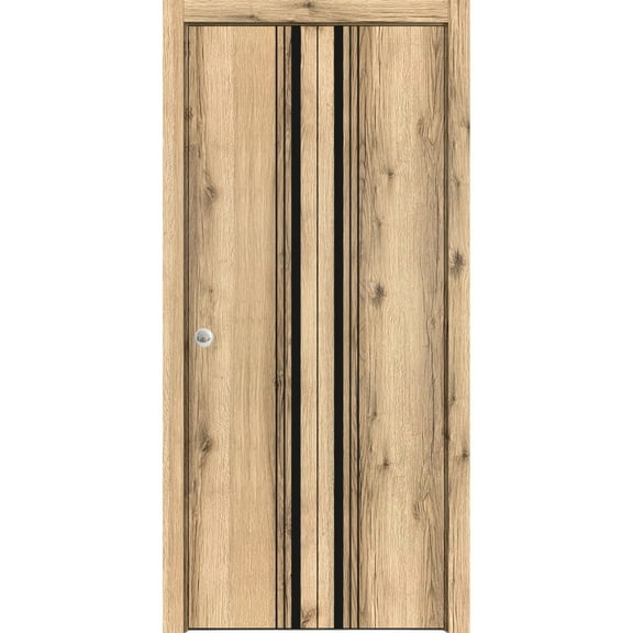 Sliding Closet Bi-fold Doors | Planum 0011 Oak