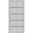 thumbnail image 1 of Sliding Closet Bi-fold Doors | Planum 0015 Matte Grey, 1 of 5
