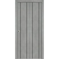 Sliding Closet Bi-fold Doors | Planum 0017 Concrete