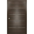 thumbnail image 1 of Sliding Closet Bi-fold Doors | Planum 0020 Chocolate Ash, 1 of 5