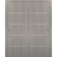 thumbnail image 1 of Sliding Closet Bypass Doors 56 x 80 with hardware, 1 of 6