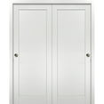 thumbnail image 1 of Sliding Closet Bypass Doors 56 x 80 with hardware, 1 of 6