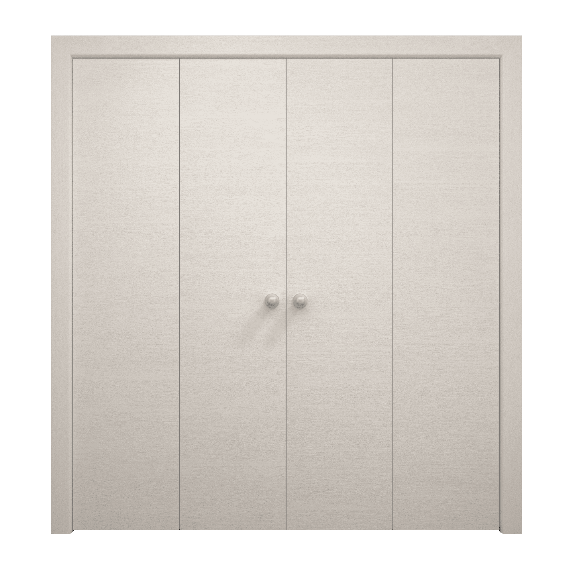 Sliding Closet Double Bifold Doors 96 x 80 inches Ego 5000 Painted