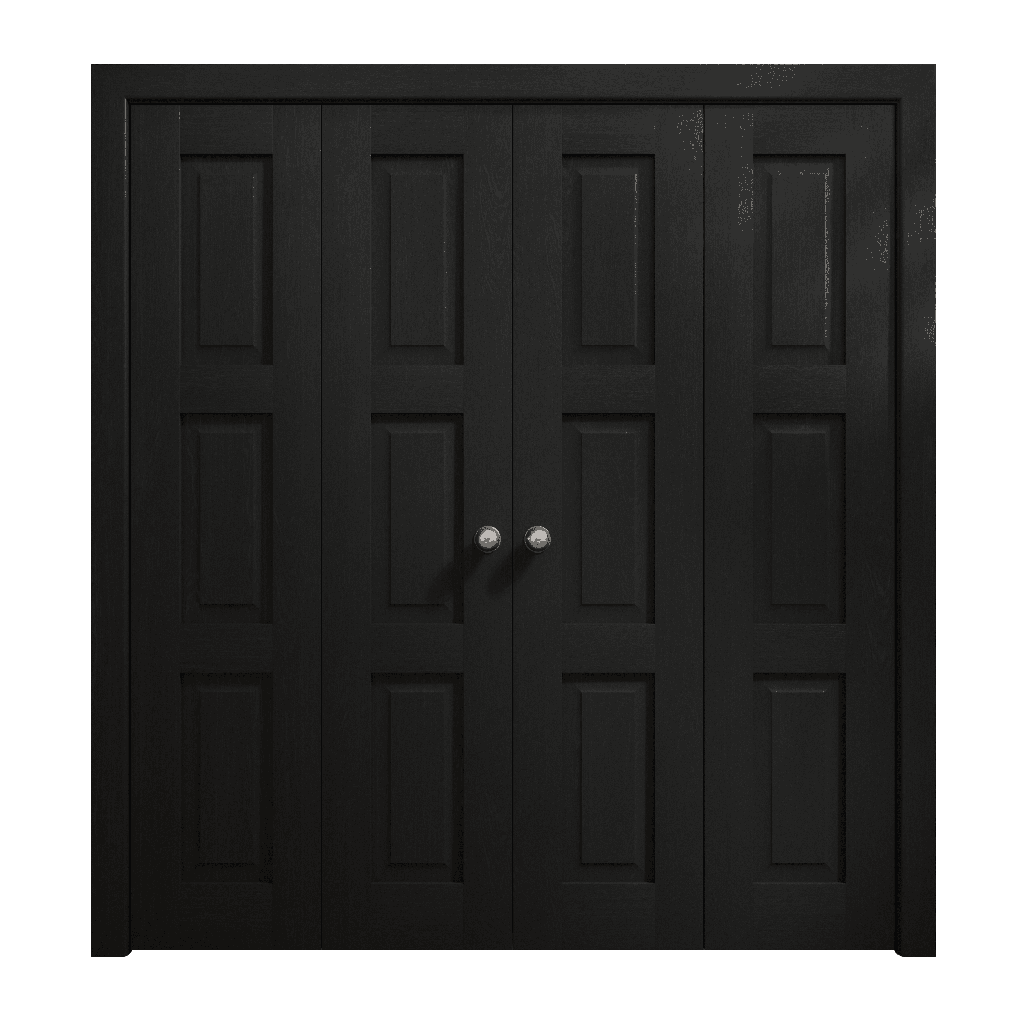 Sliding Closet Double Bifold Doors 96 x 80 inches Ego 5010 Painted