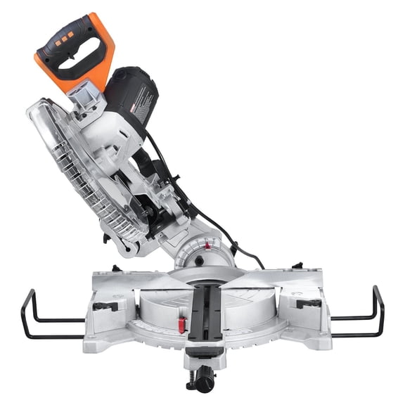 Sliding Compound Miter Saw with 12-Inch Blade, 15 Amp Motor, Corded, Double Bevel, 60-Tooth for Precision Cuts