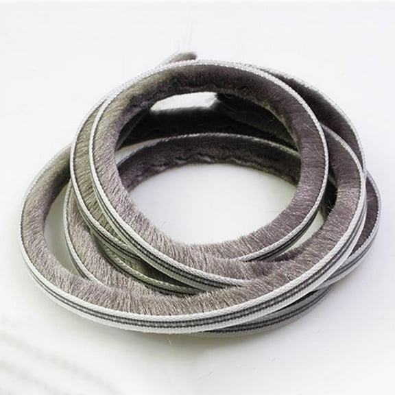 Sliding Door Casement Draught Excluder Brush Pile Seal Strip Weatherstrip 5mm*8mm