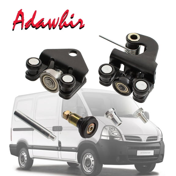 Sliding Door Guide Wheel Set for Renault Master MK2 Opel Movano Nissan INTERSTAR X70 7700352379 8200080743 8200080754