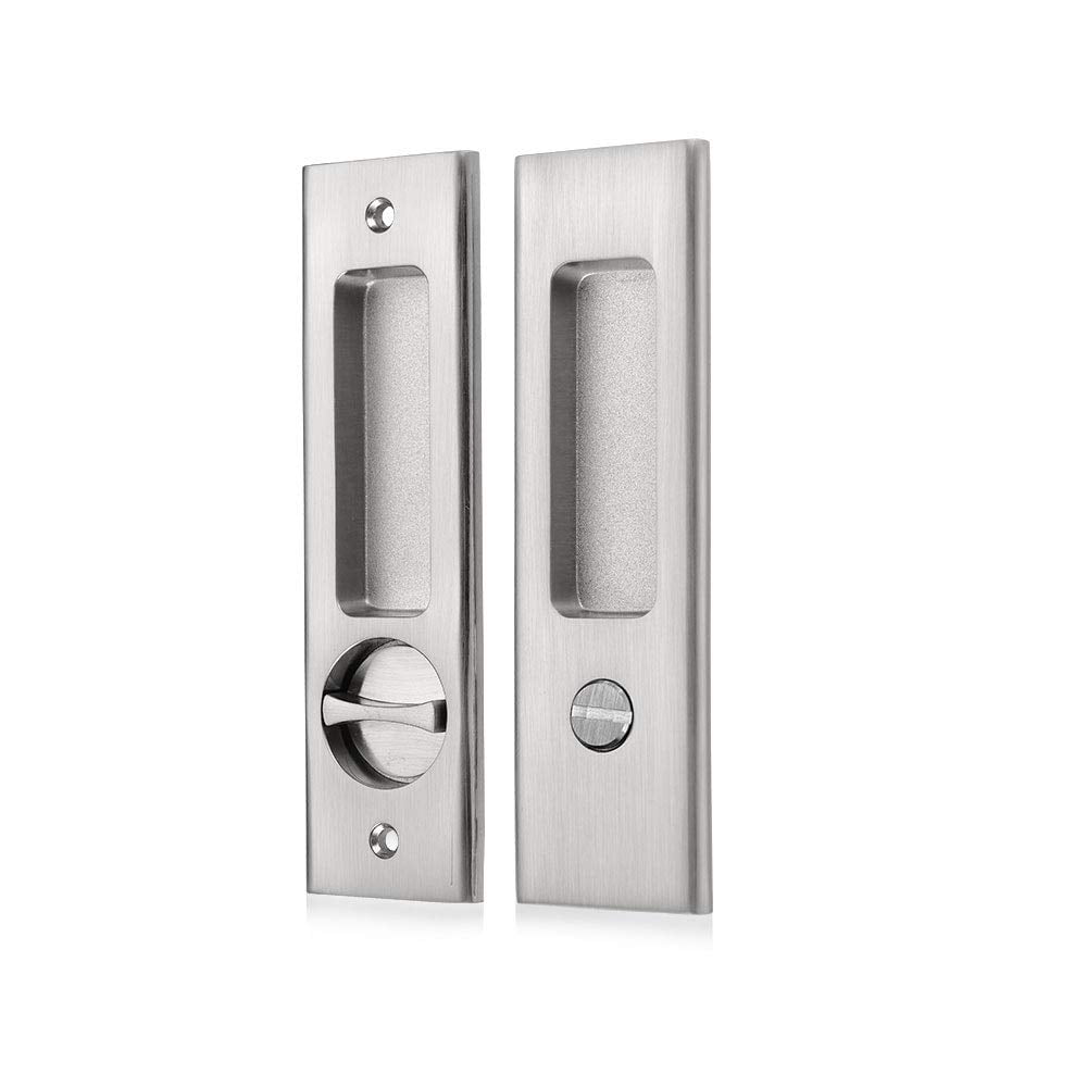 Sliding Door Handle For Bath, Barn Door Flush Handle, Privacy Round ...
