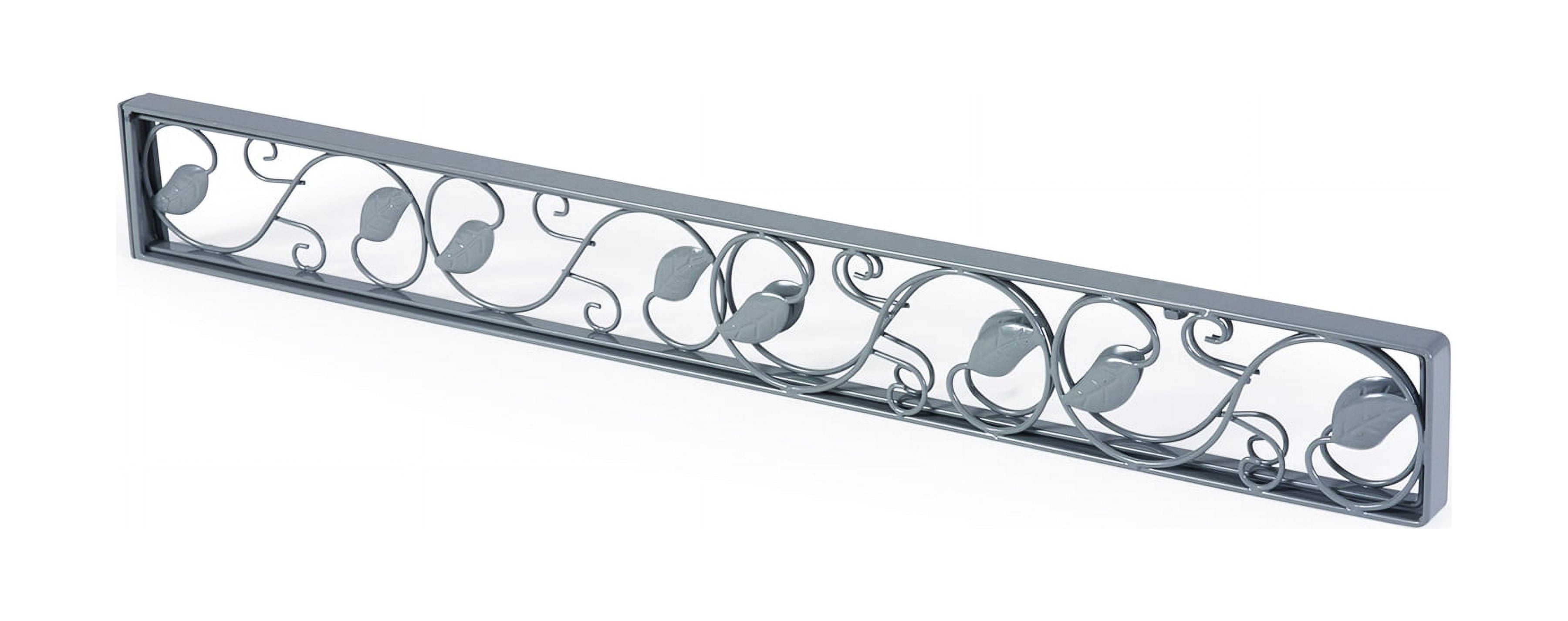 Sliding Door Lock Bar Gray