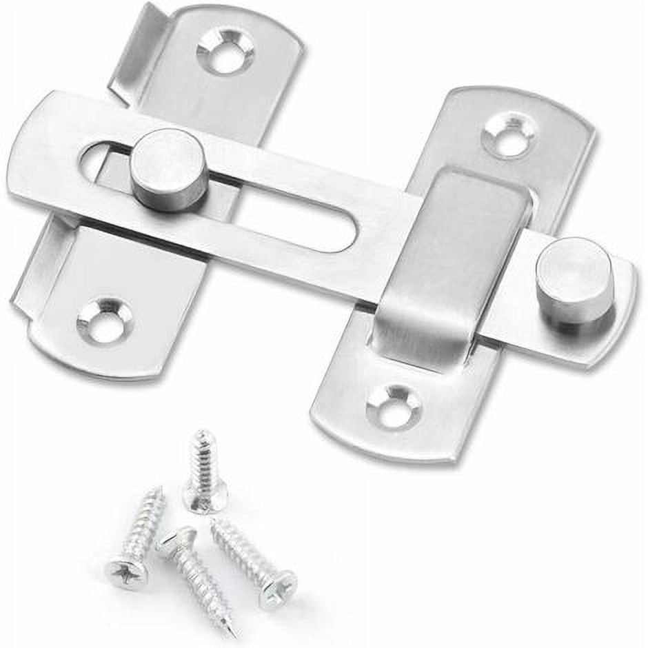 Sliding Door Lock Door Bolt Stainless Steel Locking Bolts for Doors and