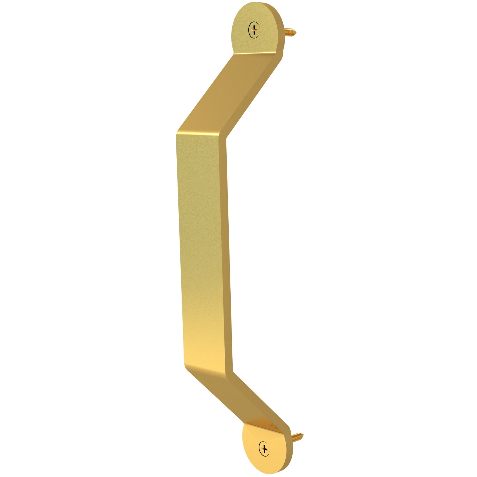 Sliding Door Pull, 10 Inches, Satin Brass by Stone Harbor Hardware