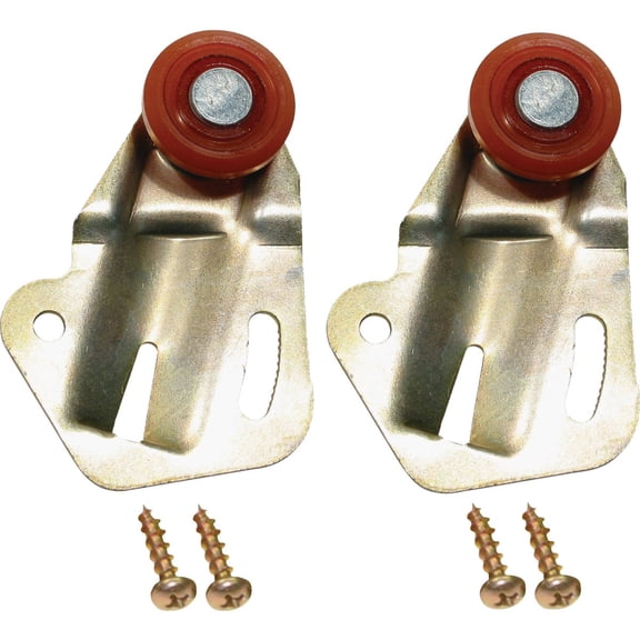 Johnson Hardware Sliding Door Replacement Hanger Universal - 7/8-In. Wheel, 1/16-In. Offset