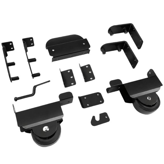 Sliding Door Roller Hardware with Predrilled Mounting Brackets