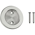 thumbnail image 1 of Sliding Door Round Pull, 2 1/8 Inches, Satin Nickel by Stone Harbor Hardware, 1 of 1