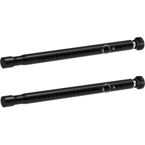 YeYeBest Sliding Door Security Bar Inside 2 Pack, Adjustable 18 to 51 Inch Window Security Bar Interior, Matte Black