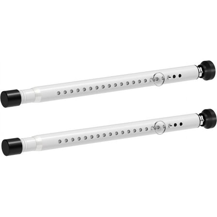 Sliding Door Security Bar Inside 2 Pack Adjustable 18 to 51 Inch Window Security Bar