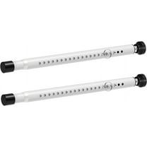 Sliding Door Security Bar Inside 2 Pack Adjustable 18 to 51 Inch Window Security Bar