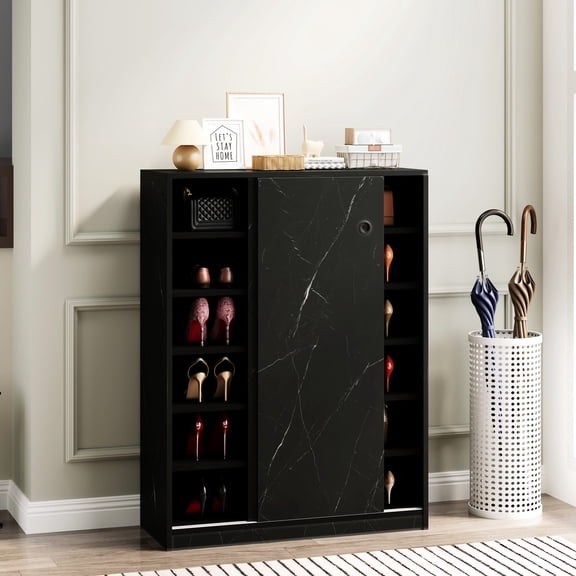 Sliding Door Shoe Storage Solution / Convenient for Quick Access / Save Floor Space