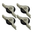 thumbnail image 1 of Sliding Door Wheels 4 Pack Nylon Pulley Silent Rollers Durable Iron Shell for Smooth Window and Door Movement, 1 of 9