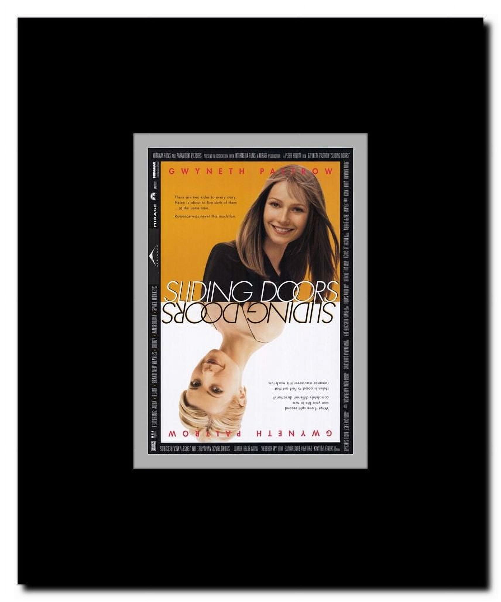 Sliding Doors Framed Movie Poster