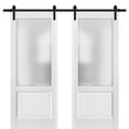 thumbnail image 1 of Sliding Double Barn Doors 56 x 80 with Hardware, 1 of 6