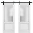 thumbnail image 1 of Sliding Double Barn Doors 64 x 84 with Hardware, 1 of 6