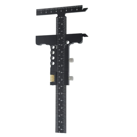 Sliding Edge Ruler Woodworking Marking Ruler Woodworking Construction Ruler