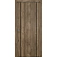 thumbnail image 1 of Sliding French Pocket Door 24 x 84 inches with | Planum 0016 White Silk with Frosted Glass | Kit Trims Rail Hardware | Solid Wood Interior Bedroom Sturdy Doors, 1 of 6