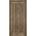 thumbnail image 1 of Sliding French Pocket Door 42 x 80 inches | Quadro 4111 Walnut | Kit Trims Rail Hardware | Solid Wood Interior Bedroom Sturdy Doors, 1 of 6