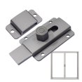 Sliding Gate Lock Aluminum Alloy Sliding Barn Door Lock Sliding