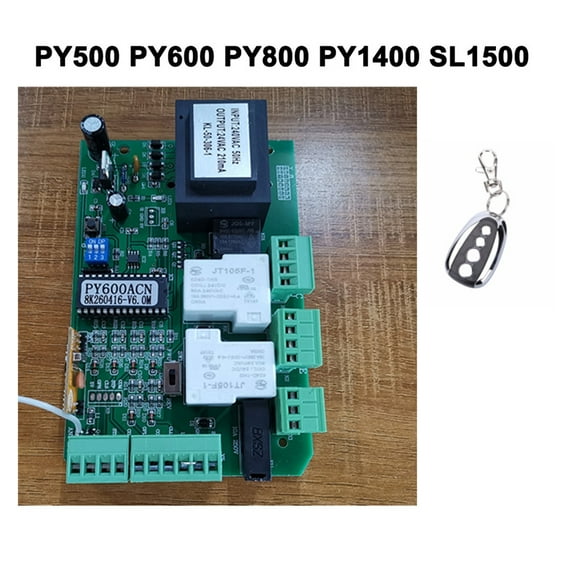 Sliding Gate Opener AC Motor Control Unit PCB Controller Circuit Board Replacemet Board(PY600ac PY1400 SL1500 PY800 Model) ,Easy to Use