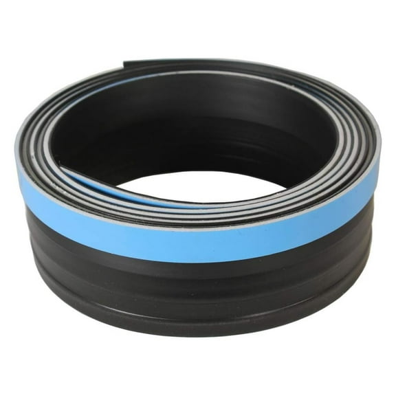 Sliding Glass Door Draft Stopper | Energy-Efficient Weatherstripping for Sliding Door Pet Panels | Dog and Cat Door Compatible | Universal Fit & Easy Installation | Black, 81" Length