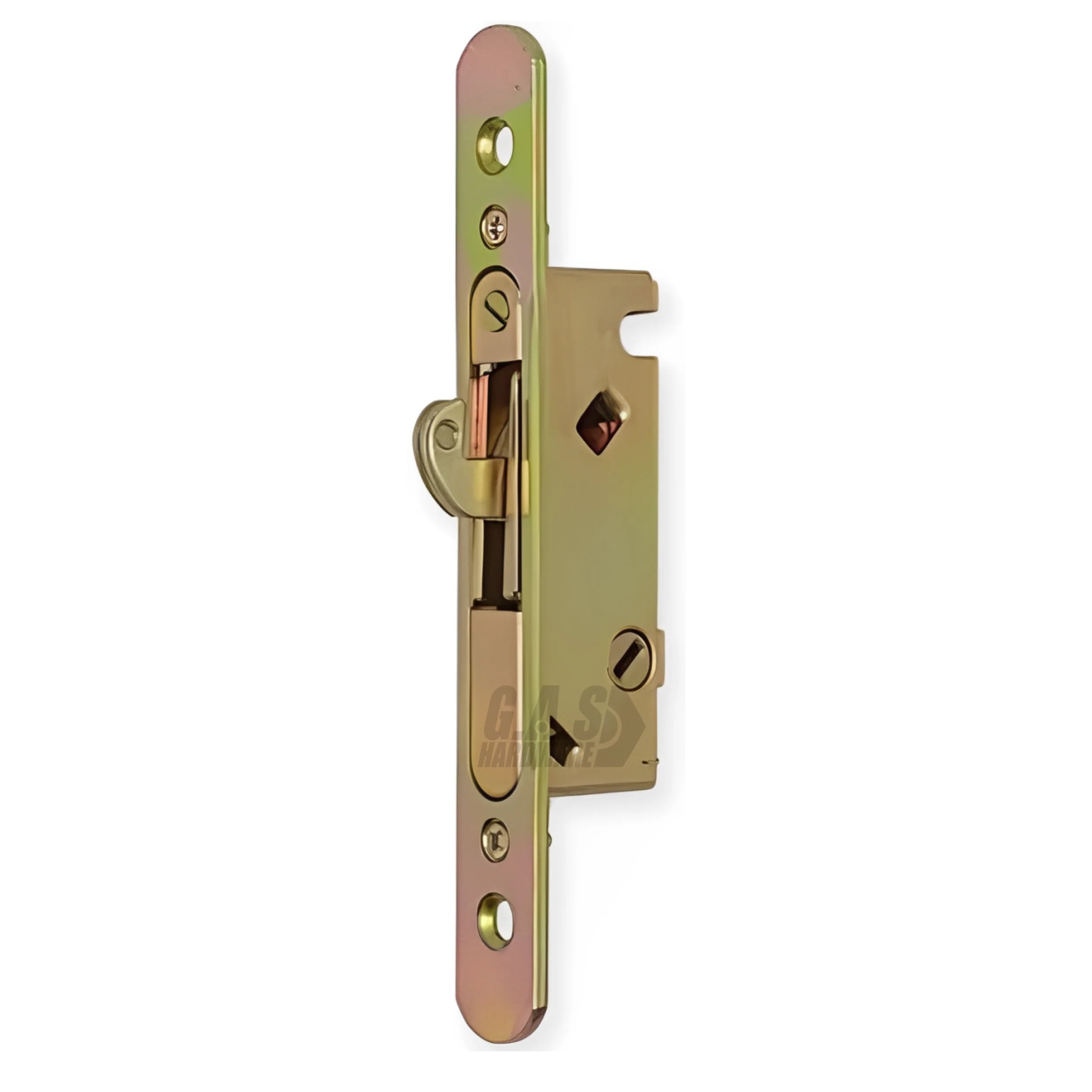 Sliding Glass Door Replacement Mortise Lock with Adapter Plate, 45/8