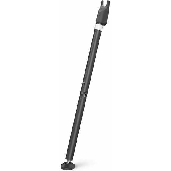 Sliding Glass Door Security Bar, Patio Door Barricade Security Bar, Apartment BarSliding Door Security Bar, Door Jammer, Black, 1 Pack