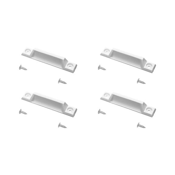 Sliding Handles for Screen Window Ergonomic Grip for Comfortable Push-Pull