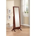 thumbnail image 1 of Sliding Jewelry Armoire with Mirror, Cherry, 1 of 7