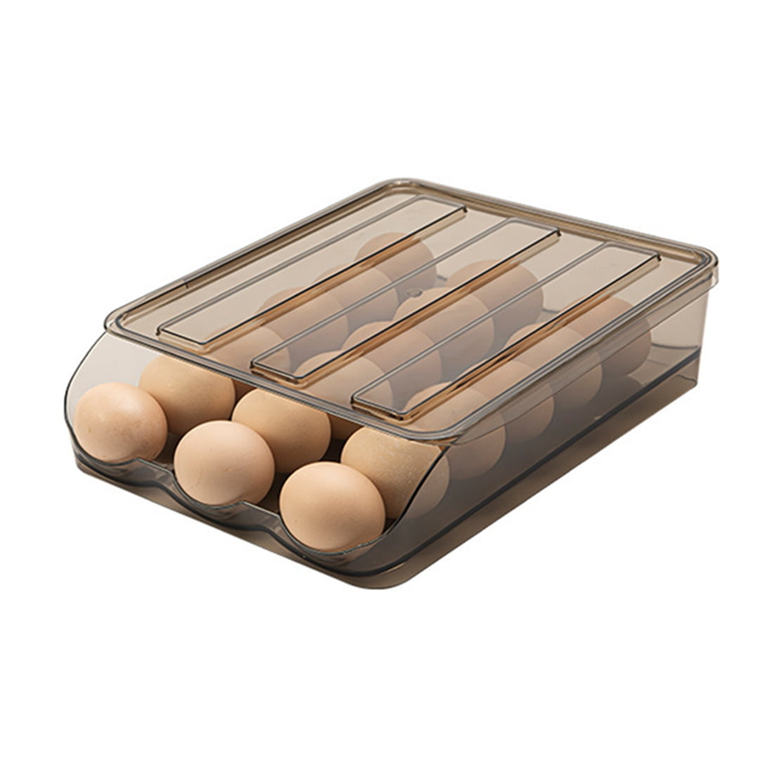 Sliding Kitchen Refrigerator Freezer Stackable Storage Box - Walmart.com
