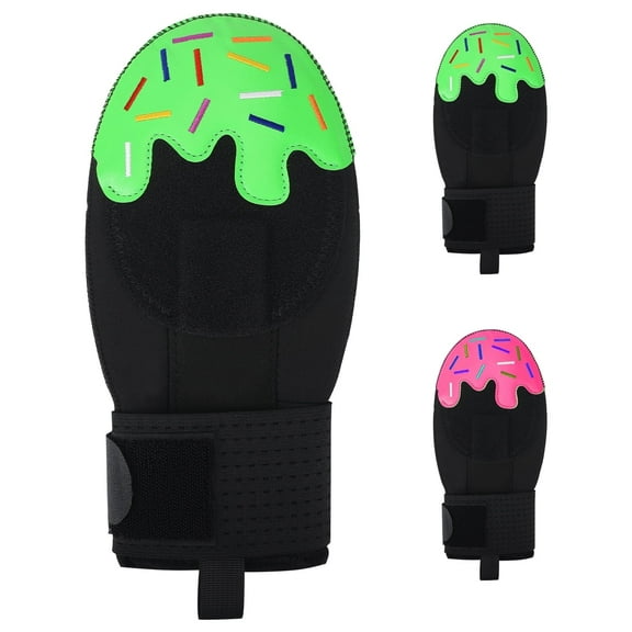 Sliding Mitt,Baseball Softball Sliding Glove，Baseball Hand Guard for Youth Green