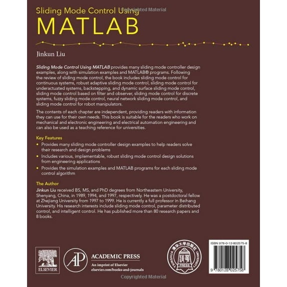 Pre-Owned Sliding Mode Control Using MATLAB, (Paperback)