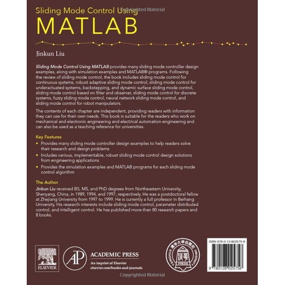 Pre-Owned Sliding Mode Control Using MATLAB, (Paperback)