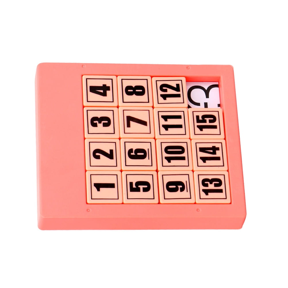 Sliding Number Puzzle Number Puzzle Toy Colored Number Cognition