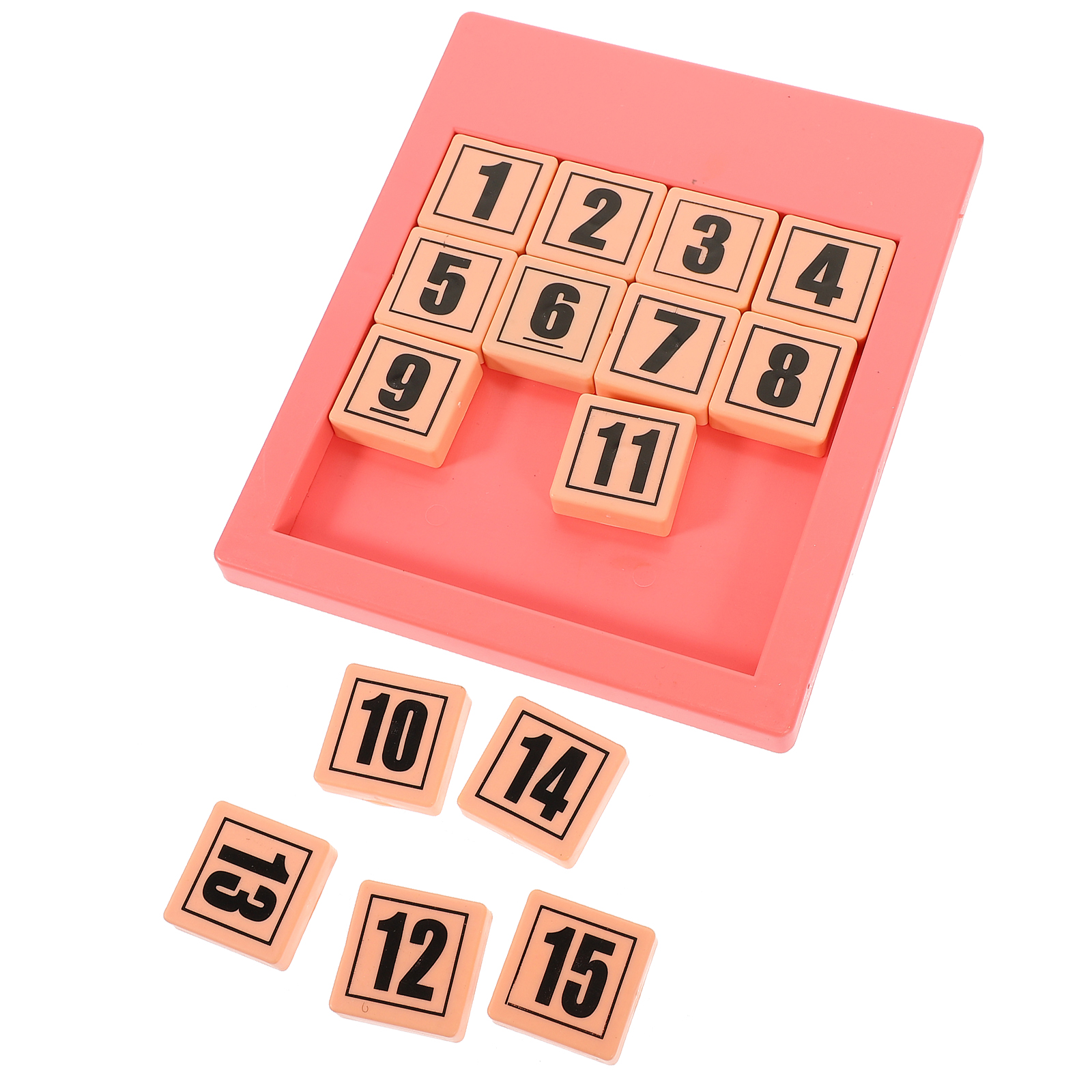 Sliding Number Puzzle Number Puzzle Toy Colored Number Cognition